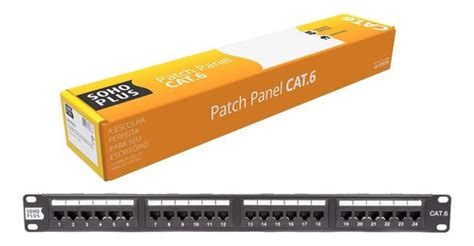 Patch Panel Cat Portas Furukawa Soho Plus T A B Frete Gr Tis