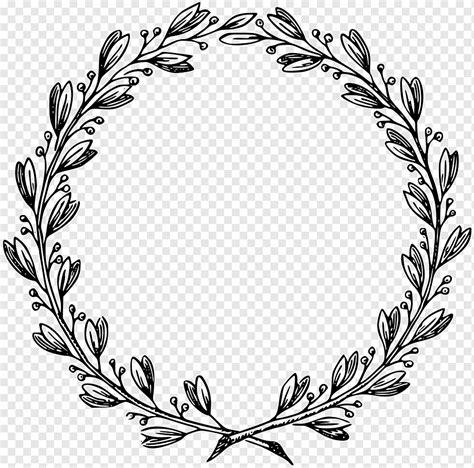 Frames Design Leaf Branch Twig Png PNGWing