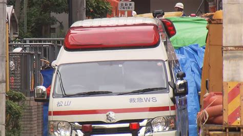 松山市の土砂崩れ現場で男女3人が発見され全員死亡 身元の確認急ぐ 中村愛媛県知事が現場訪れ「二度と起こらない対策をどう考えるか