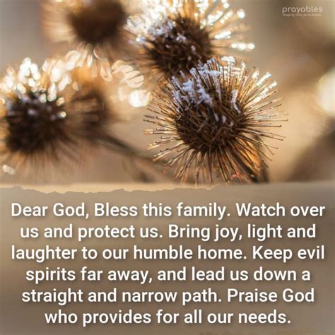 Prayer: Bless This Family - Prayables