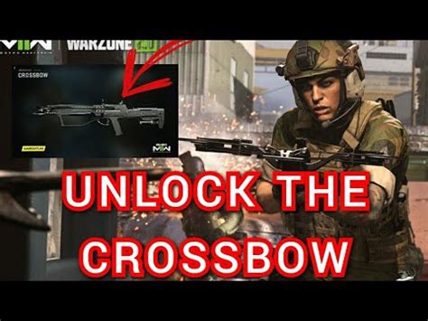 How To Unlock The Crossbow In Modern Warfare And Warzone Youtube