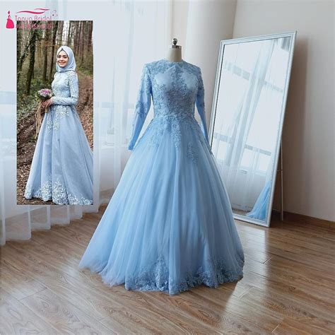 Wedding Baju Nikah Baby Blue Baby Blue Gown By Aisya Argubi