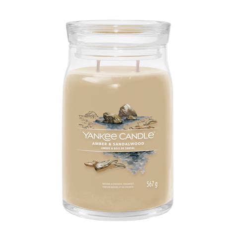 Yankee Candle Amber Sandalwood Duftkerze Im Glas Gross