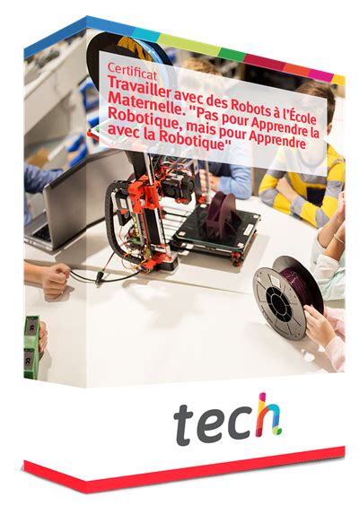 Certificat En Travailler Avec Des Robots L Cole Maternelle Pas