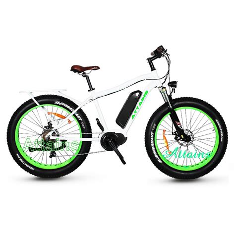 W Big Power Fat Tire Mountain Electric Bicycle China Electric