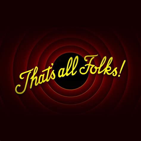 Thats All Folks Looney Tunes Wallpaper