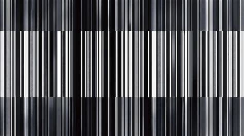 Premium Photo | Minimalist Abstract Barcode Stripe Pattern on Isolated Background