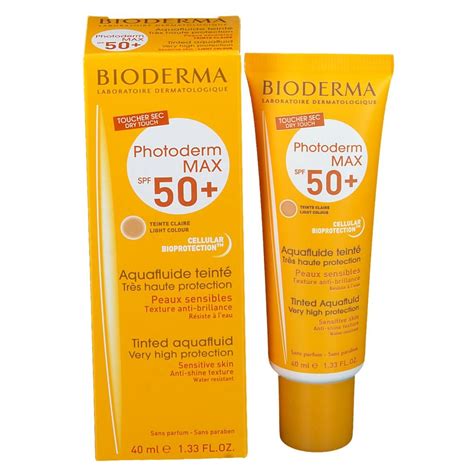 BIODERMA Photoderm MAX Aquafluid Hell SPF 50 40 Ml Redcare Apotheke