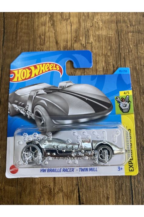 HOT WHEELS BRAILLE RACER TWIN MILL GÖRME ENGELLİLER İÇİN ÖZEL KUTULU KOLEKSİYONLUKFiyatı