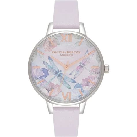 Buy Olivia Burton Painterly Prints Analog Multi Color Round Dial Women