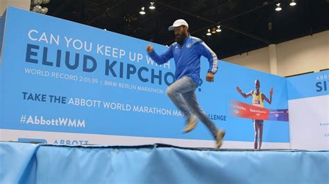 Runners Attempt Eliud Kipchoge’s World Record Marathon Pace | THE WORLD ...