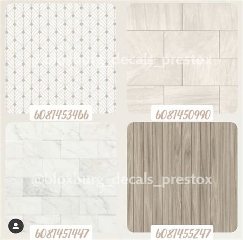 White Marble Tiles With Patterns And Colors