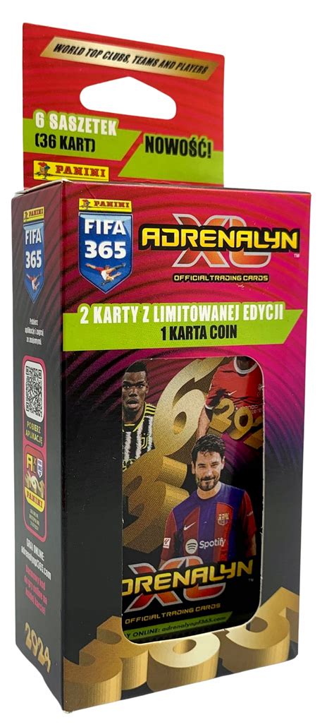 Karty Panini Fifa Adrenalyn Blister Kart Karty Limitowane