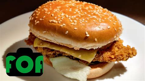 Chicken Fillet Tower Burger Youtube