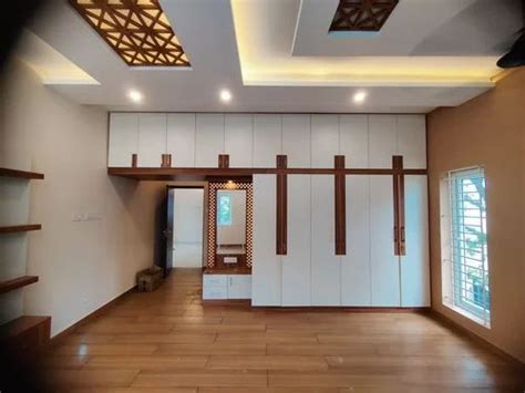 4 Doors Fancy Wooden Wardrobe With Locker At Rs 1000 Sq Ft In