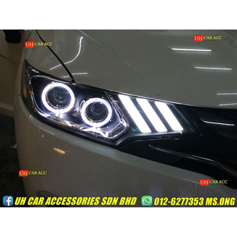 Honda Jazz Gk Gk Mustang Led Projector Headlamp Headlight