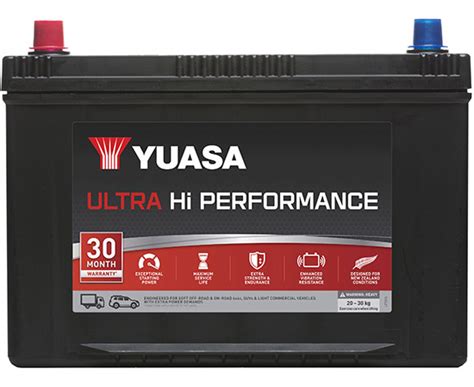 N70ZZX MF - Ultra Hi Performance 4x4 & SUV batteries | Yuasa Batteries