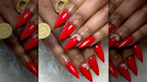 Red Nails Are The Ultimate Power Look Here Are Our Favorite Rouge Manis