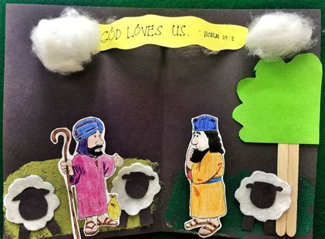 Abram And Lot Bible Crafts Sunday School Arts And Crafts God Loves Us Psalm 1172