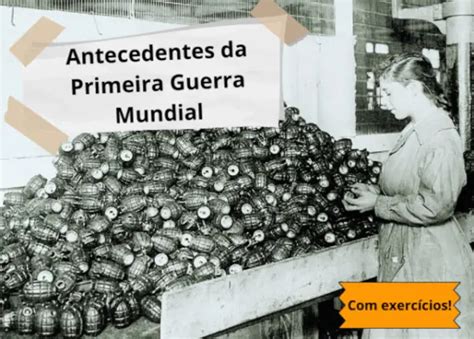 Atividade Sobre Primeira Guerra Mundial 9º Ano Com Respostas