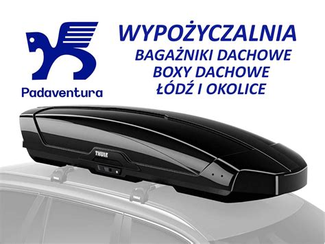 Box Dachowy Baga Nik Thule Inter Pack Wynajem Wypo Yczalnia D Ba Uty