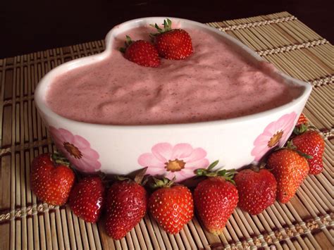 Nárwen s Cuisine Sabores do Mundo Mousse de Morangos