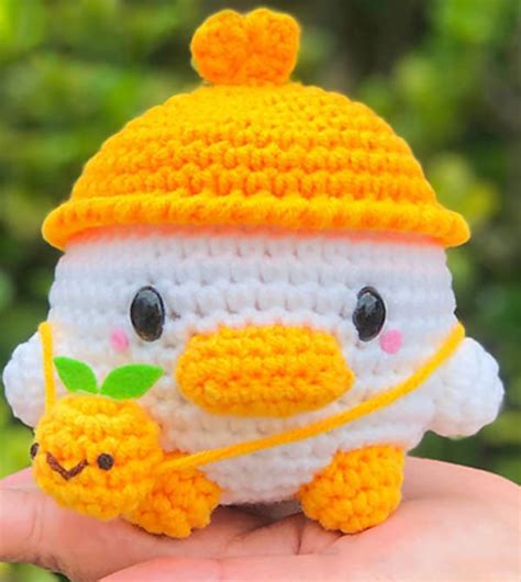 PATRÓN GRATIS Patito Scouts en Amigurumi