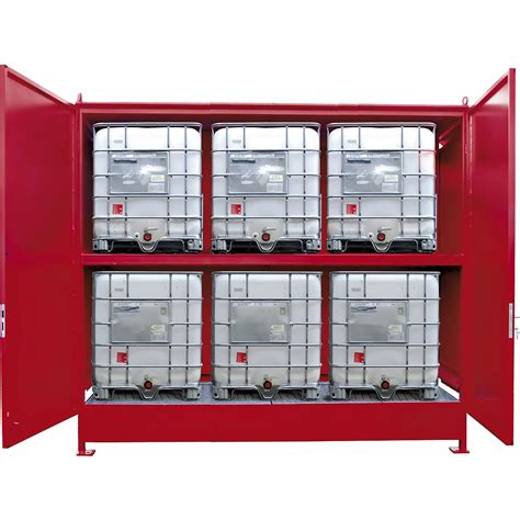 Eurokraftpro Gefahrstoff Regalcontainer Kapazit T X L Ibc Ktc