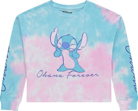 Disney Ladies Lilo And Stitch Sweatshirt Ladies Classic Lilo And