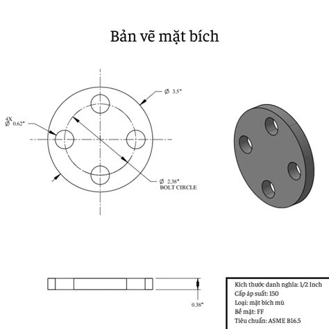 Flange Dn65 Specifications Standard Technical Drawings