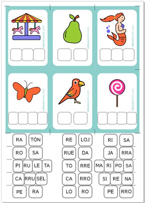 Conciencia Fonologica R Rr R Ficha Gratis Educaplanet Educaplanet Apps