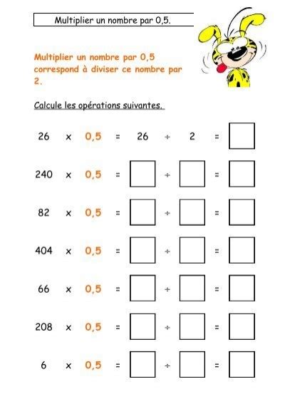 Multiplier Un Nombre Par