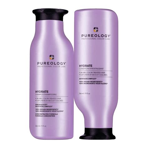 Pureology Hydrate Moisturizing Shampoo And Moisturizing Conditioner Setsulfate Free Shampoo And