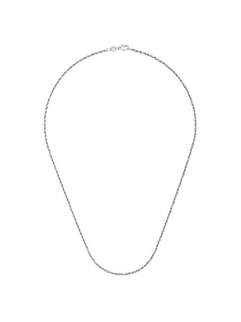 Platinum Rope 2 2mm Necklaces Jewelry S And L Gem Co Northern