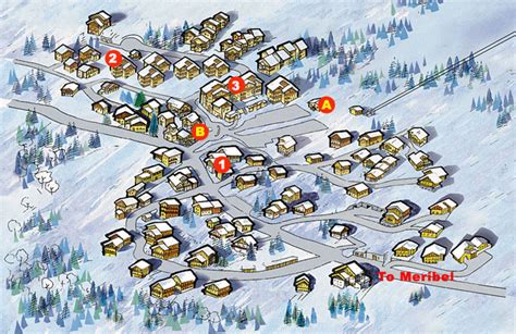 AMS Rentals » Location of rental chalets and apartments in Meribel Village