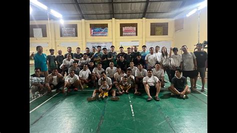 SPARING BADMINTON 02 With PB WATSAL Cilegon OKtober 2023 YouTube