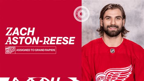 Red Wings Assign Zach Aston Reese To Grand Rapids Detroit Red Wings