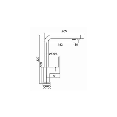 GRIFO DE COCINA IMEX CAPRI OSMOSIS Osmosis Inversa