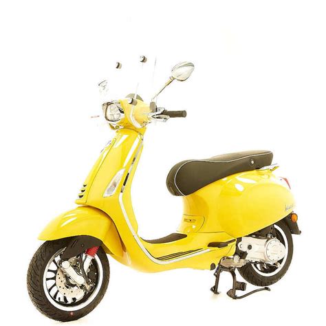 Vespa Sprint Giallo Estate Scooter Kopen Bij Central Scooters