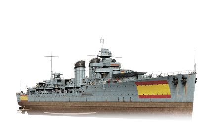 Spanish Cruisers In The Armory World Of Warships