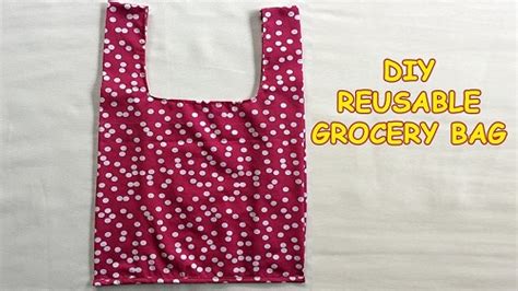 DIY Reusable Grocery Bag - Amazing DIY Projects