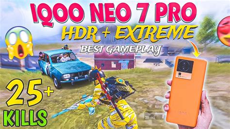 Iqoo Neo 7 Pro HDR EXTREME BGMI Test With Fps Meter YouTube