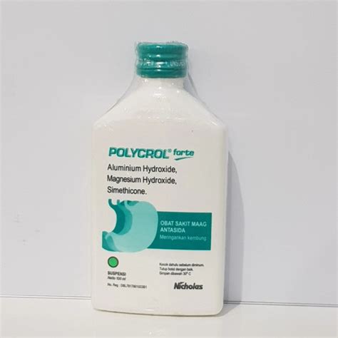 Jual Polycrol Forte Suspensi Susp Syrup Sirup Syr 100 Ml 100ml Botol