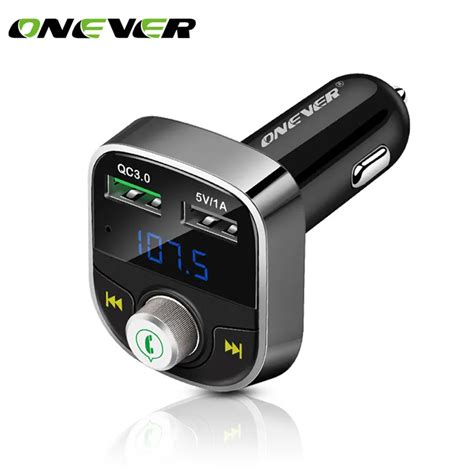 Aliexpress Buy Onever Car Fm Modulator Bluetooth Car Kit Fm