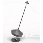 Pina Pro Portable Table Lamp By Zafferano America Ld N Zff