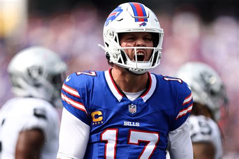 Buffalo Bills Josh Allen Get Right In 38 10 Win Over Raiders Look Like Super Bowl Contender