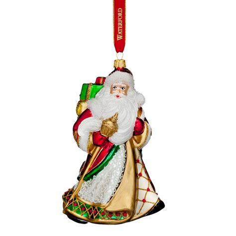 Waterford 2017 Holiday Heirlooms Miraculous Santa Ornament By Waterford