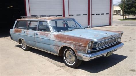 Ford Station Wagon Patina Barn Find Country Sedan Galaxie Rat