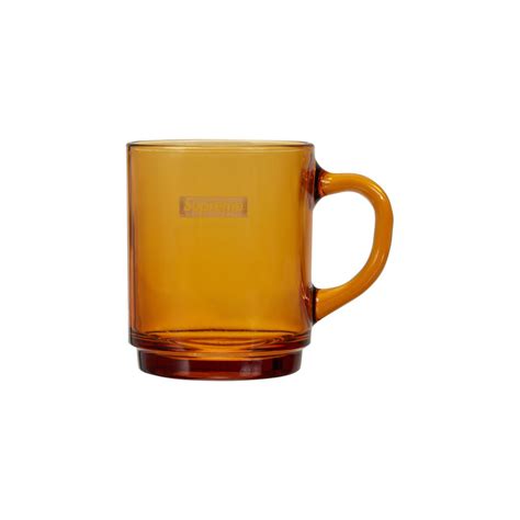 Supreme Duralex Glass Mugs Set Of 6 Ambersupreme Duralex Glass Mugs Set Of 6 Amber Ofour