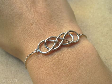 Rose Gold Infinity bracelet, Friendship bracelet | Benati